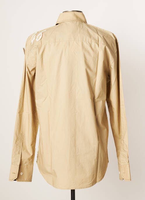 Chemise manches longues beige VESTIAIRES PRINCIPAUTE CANNOISE pour homme