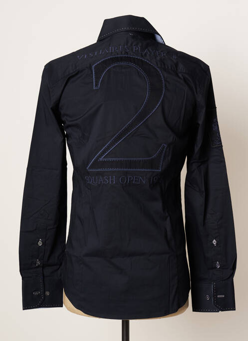 Chemise manches longues bleu VESTIAIRES PRINCIPAUTE CANNOISE pour homme