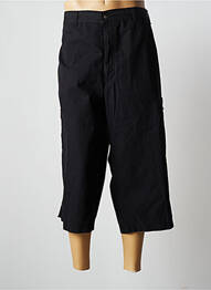 Pantacourt empiècements taille normale noir PIONIER homme