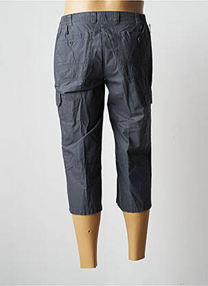 Pantacourt taille élastique taille normale gris LUIGI MORINI homme