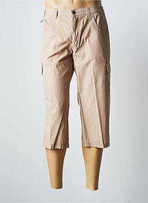 Pantacourt taille élastique taille normale beige LUIGI MORINI homme