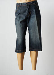 Pantacourt coupe droite taille normale bleu PRE END homme