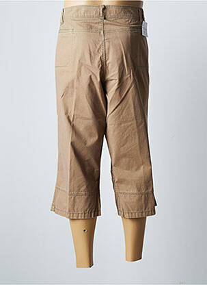 Pantacourt empiècements taille normale marron HATTRIC homme