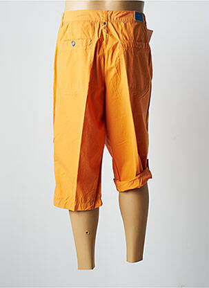 Pantacourt empiècements taille normale orange DANIEL HECHTER homme