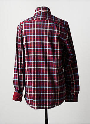 Chemise manches longues manches longues rouge DANIEL HECHTER homme