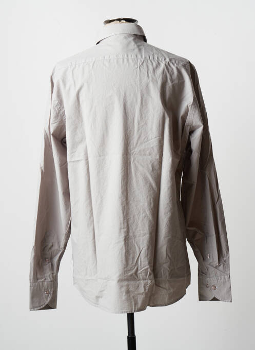 Chemise manches longues manches longues gris DANIEL HECHTER homme
