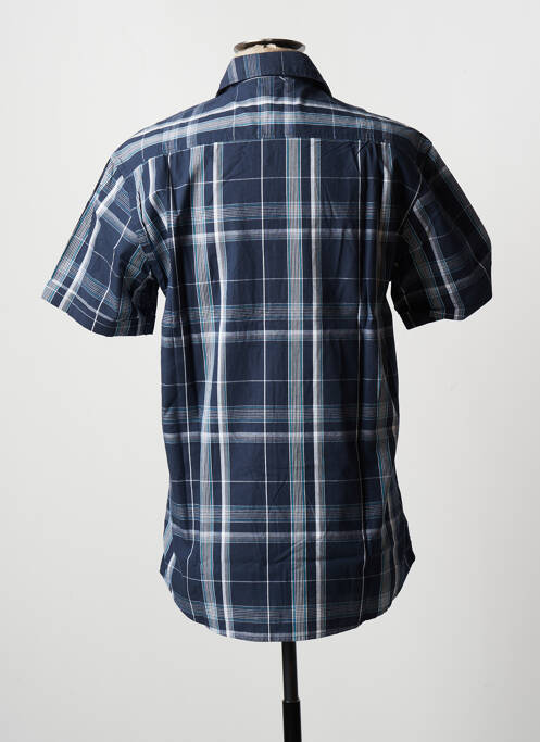 Chemise manches courtes bleu DUKE pour homme