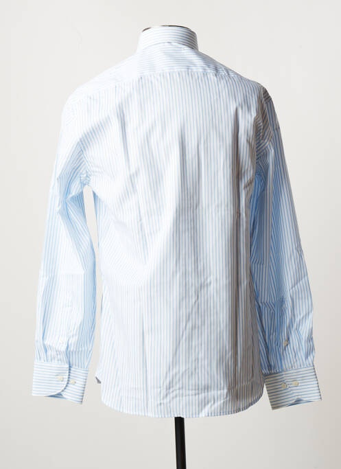 Chemise manches longues bleu DANIEL HECHTER pour homme