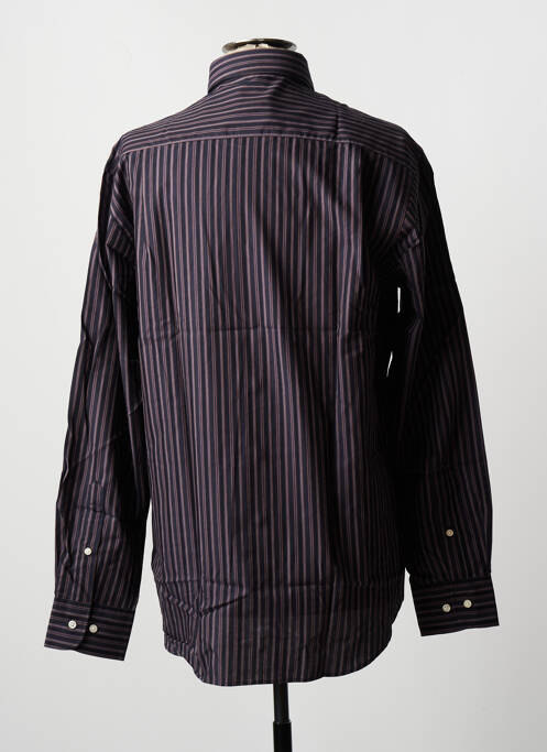 Chemise manches longues noir DANIEL HECHTER pour homme