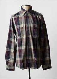 Chemise manches longues poches poitrine violet CAMEL ACTIVE homme