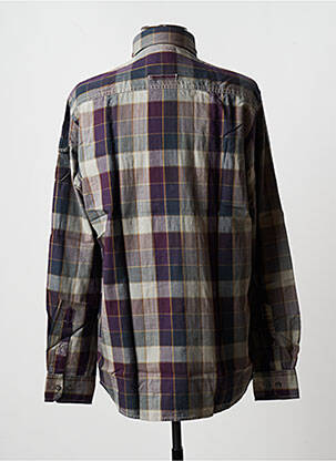 Chemise manches longues poches poitrine violet CAMEL ACTIVE homme