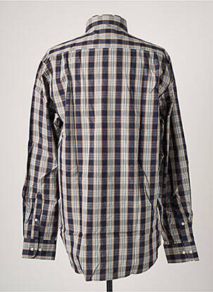 Chemise manches longues manches longues bleu DANIEL HECHTER homme