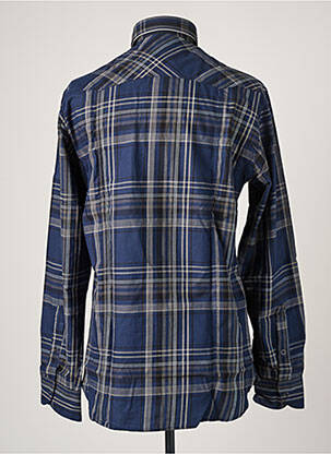 Chemise manches longues manches longues bleu DANIEL HECHTER homme