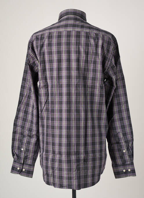 Chemise manches longues gris DANIEL HECHTER homme