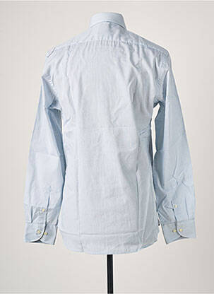Chemise manches longues manches longues bleu DANIEL HECHTER homme