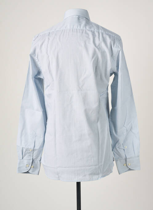 Chemise manches longues bleu DANIEL HECHTER pour homme