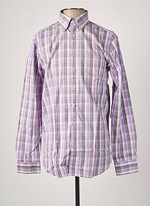 Chemise manches longues manches longues violet SEIDEN STICKER homme