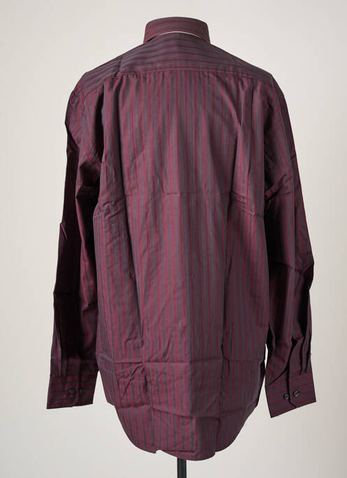 Chemise manches longues violet DORNBUSCH pour homme