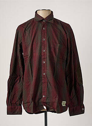 Chemise manches longues imprimé rayures violet CAMEL ACTIVE homme