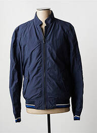 Blouson poches bleu RESET homme