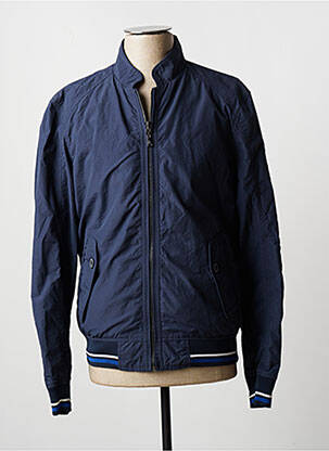 Blouson poches bleu RESET homme