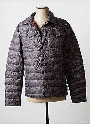 Doudoune manches longues sans capuche marron AT.P.CO homme