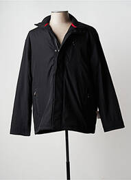 Parka sans capuche sans capuche noir D555 homme