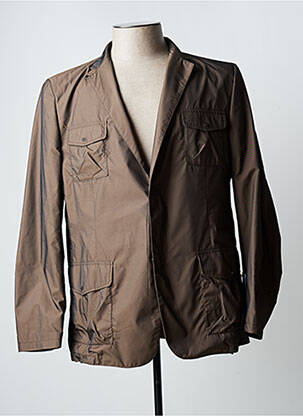 Veste casual poches marron DANIEL HECHTER homme