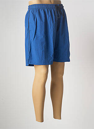 Short de bain tissage imperméable bleu D555 homme