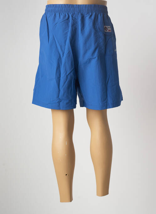Short de bain bleu D555 pour homme
