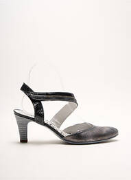 Sandales/nu pieds talon aiguille talon de 4 à 6cm gris UN TOUR EN VILLE femme
