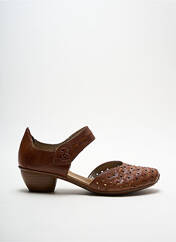 Sandales/Nu pieds marron RIEKER pour femme seconde vue