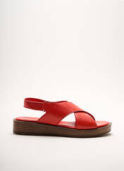 Sandales/Nu pieds rouge CAPRICE pour femme seconde vue