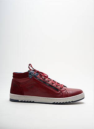 Chaussure homme outlet rouge pas cher