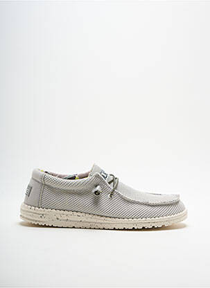 Chaussures de confort gris HEY DUDE pour homme