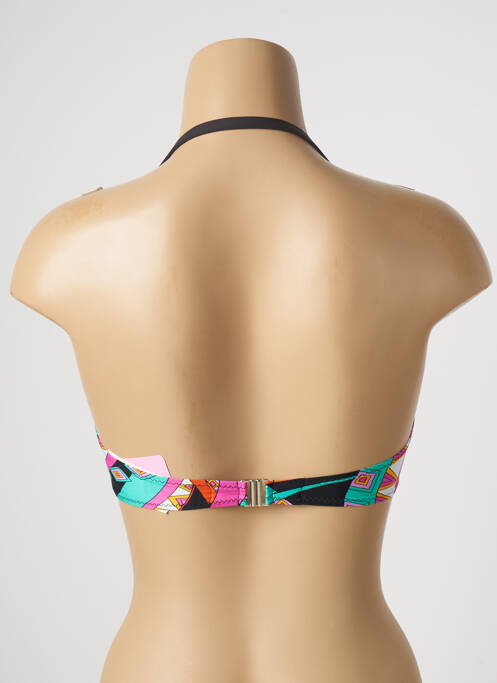 Haut de maillot de bain noir ANTIGEL pour femme