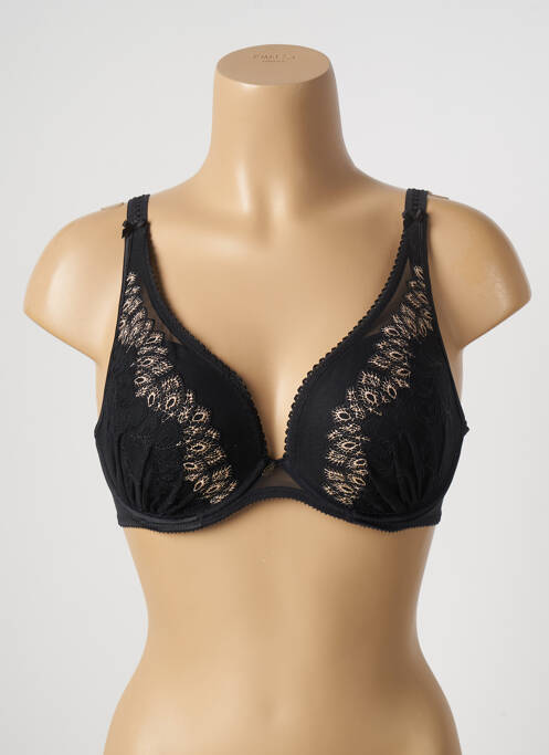 Soutien-gorge noir EMPREINTE pour femme