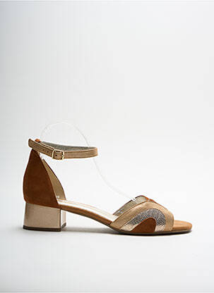 Sandales/Nu pieds marron SWEET pour femme