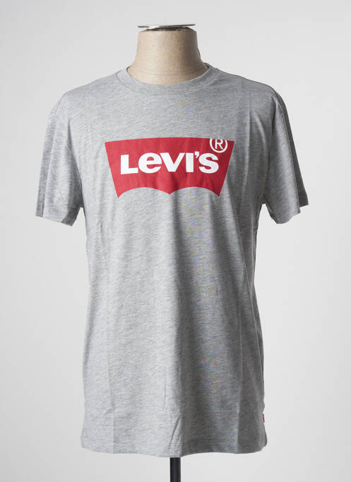 T-shirt stretch manches courtes gris LEVIS homme