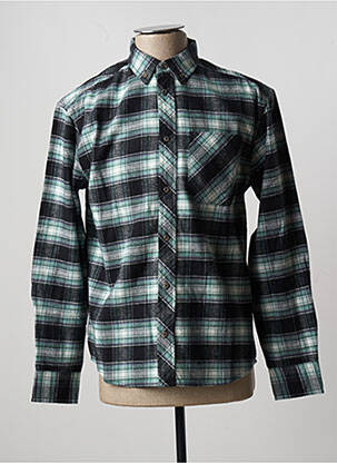 Chemise manches longues poches poitrine noir ELEMENT homme