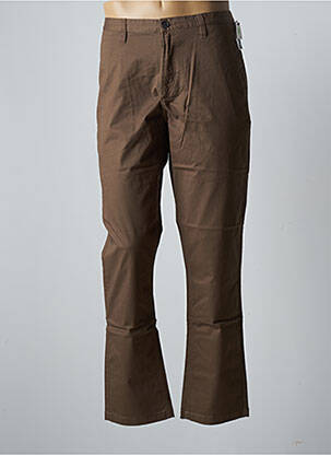 Pantalon chino marron ELEMENT pour homme