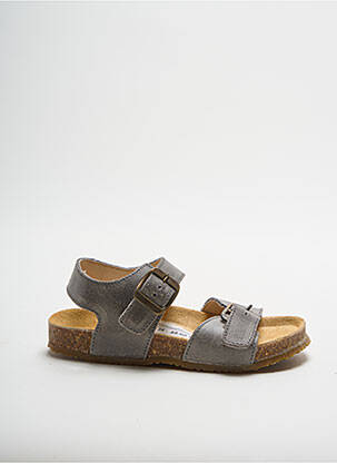 Sandales/Nu pieds gris BOPY pour garçon