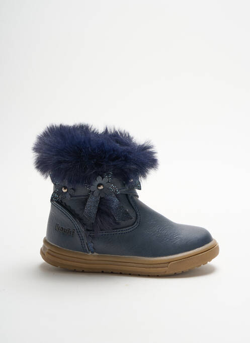 Bottines/Boots bleu KOUKI pour fille
