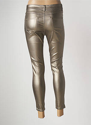 Pantalon 7/8 taille haute taille haute gris R.DISPLAY femme
