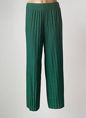 Pantalon large vert GRACIELA pour femme seconde vue