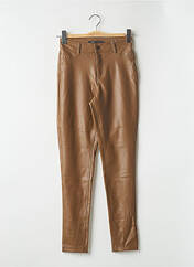 Pantalon slim marron ONLY pour femme seconde vue