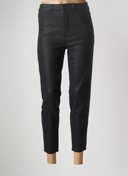 Pantalon 7/8 taille haute taille haute noir R.DISPLAY femme