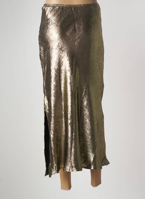 Jupe longue jaune CHARMING GIRL pour femme