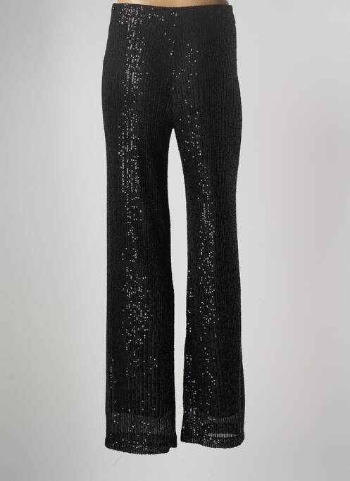 Pantalon droit noir CHARMING GIRL pour femme