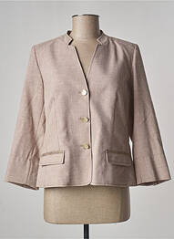 Veste chic col v beige WEINBERG femme